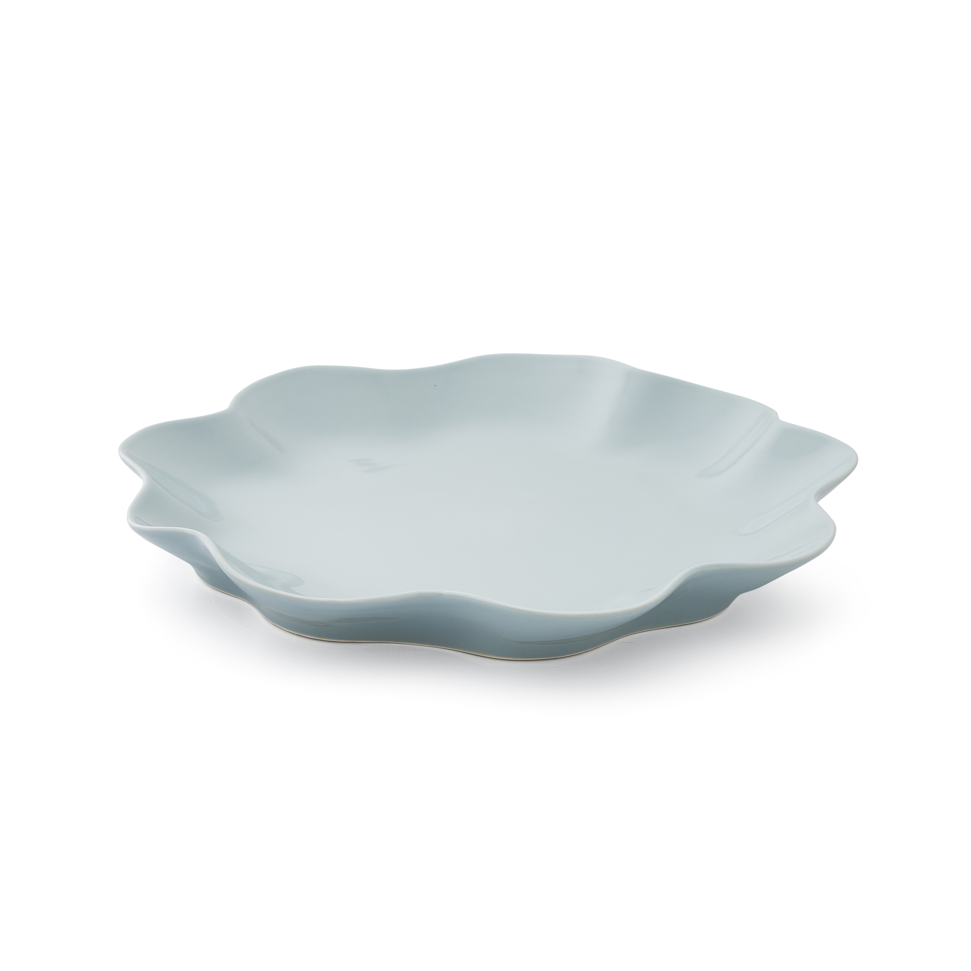 Sophie Conran Floret Large Serving Platter- Robin's Egg image number null